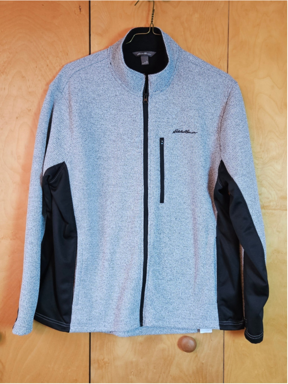 Men's Eddie Bauer Performance Jacket XL Grey Black